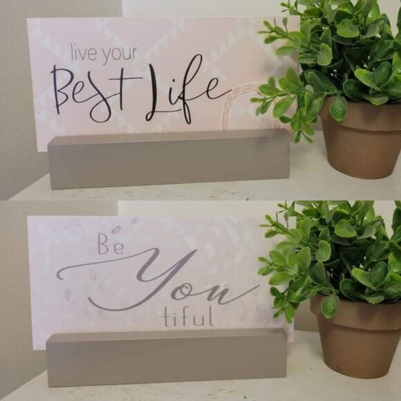 Kids Decor Reversible Signs - Picture 7 of 7